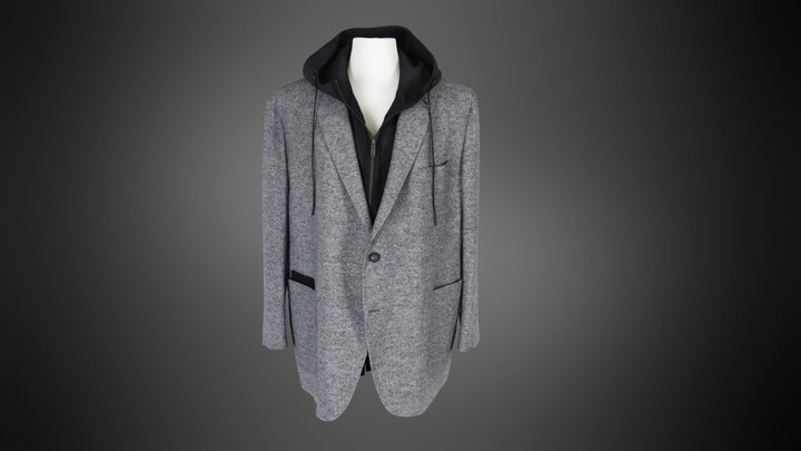 Zegna Custom Made Hooded Blazer (Closed)