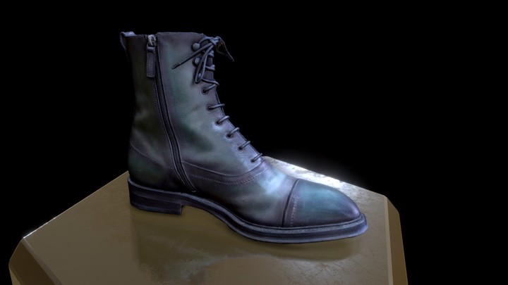 Berluti Eris Bergen Boot (Green)