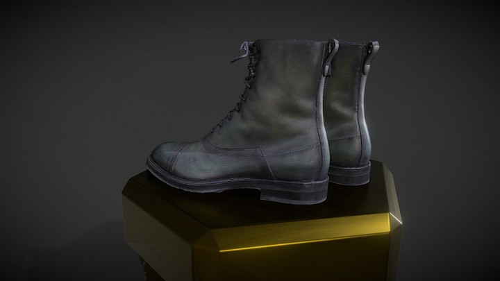 Berluti Eris Bergen Boot (Green) (v2)