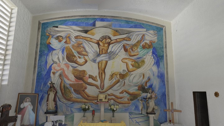 Mural al Fresco, Capilla Universitaria