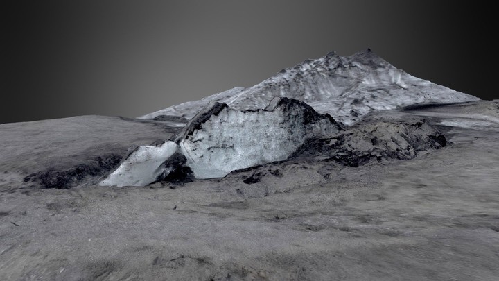 Icelandic Glacier (I) (ground level)