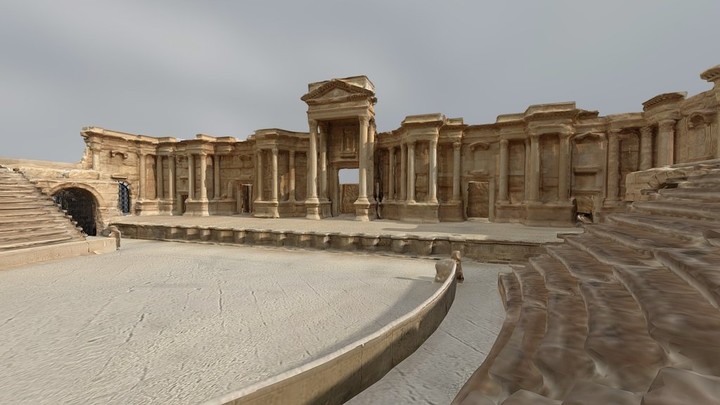 <em>Roman</em> <em>Theater</em> at <em>Palmyra</em> (I)