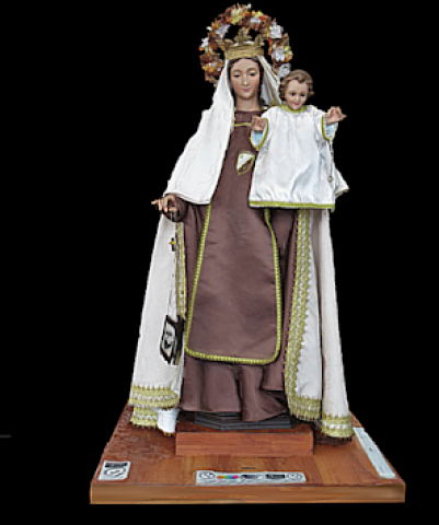 Imagen de <em>la</em> Virgen de El Carmen