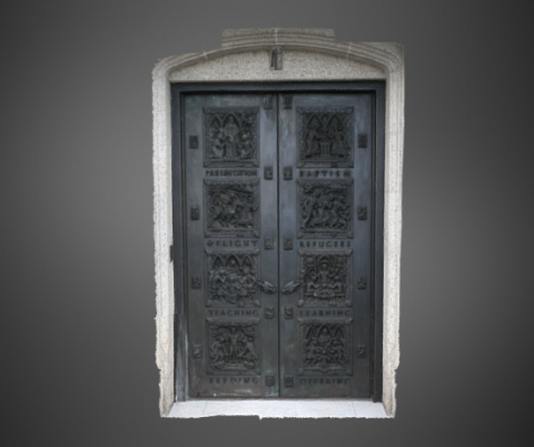 Old Testament Children's Doors (<em>Grace</em> <em>Cathedral</em>)